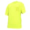 Ge Hi-Vis Short Sleeve T-Shirt, Polyester Knit Birdseye, Mesh, Green, 2XL GS106G2XL - alternate 1